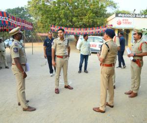 రెండవ విడత ఎన్నికలకు పటిష్ట భద్రతా ఏర్పాటు